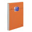 OXFORD Orange Notepad - A7 - Stapled - Coated Card Cover - 5mm Squares - 160 Pages - Orange - 100106275_1300_1686152196