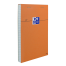 OXFORD Orange Notepad - 11x17cm - Stapled - Coated Card Cover - 5mm Squares - 160 Pages - Orange - 100106279_1300_1686152205