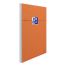 OXFORD Orange Notepad - A5 - Stapled - Coated Card Cover - 5mm Squares - 160 Pages - Orange - 100106280_1300_1686152214