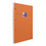 OXFORD Orange Notepad - A4+ - Gelamineerde Kaft - Geniet - Gelijnd - Geruit 5mm - 80 Vel - SCRIBZEE® Compatible - Oranje - 100106283_1300_1686152219