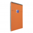 OXFORD Orange Notepad - A4+ - Twin-wire - Coated Card Cover - 5mm Squares - 160 Pages - SCRIBZEE Compatible - Orange - 100106297_1300_1631695649