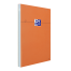 OXFORD Orange Notepad - A4+ - Stapled - Coated Card Cover - 5mm Squares - 160 Pages - SCRIBZEE Compatible - Orange - 100108050_1300_1686152190