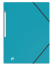 OXFORD MEMPHIS 3-FLAP FOLDER - A4 - Polypropylene -  Blue Turquoise - 100201134_1100_1685148722