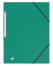 OXFORD MEMPHIS 3-FLAP FOLDER - A4 - Polypropylene -  Dark Green - 100201140_8000_1561555732