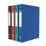 OXFORD MEMPHIS RING BINDER - A4 - 40 mm spine - 4-O rings - Polypropylene - Opaque -  Assorted colors "classic" - 100201599_1400_1686108278