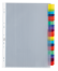 12 Intercalaires neutres onglets personnalisables Colorés A4 Polypro -  - 100204555_1100_1686136564