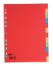 OXFORD gekleurde kartonnen tabbladen - A4 - 12 tabs - onbedrukt - 11 gaats - assorti - 100204945_1100_1584702561