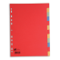 OXFORD gekleurde kartonnen tabbladen - A4 - 12 tabs - onbedrukt - 11 gaats - assorti - 100204945_1100_1709206014