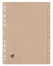 OXFORD Touareg kartonnen tabbladen - A4 - 12 tabs - onbedrukt - 11 gaats - beige - 100204955_1100_1586418827