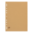OXFORD Touareg kartonnen tabbladen - A4 - 6 tabs - onbedrukt - 11 gaats - beige - 100204978_1100_1686136462