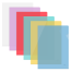 OXFORD FARD'LISS CUT FLUSH FOLDER - Box of 50 - A4 - PVC - 200µ - Smooth - Assorted colors - 100210764_1200_1712574388