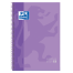 OXFORD CLASSIC Europeanbook 1 - A4+ - Tapa Extradura - Cuaderno espiral microperforado - 5x5 - 80 Hojas - SCRIBZEE - MALVA - 100430201_1100_1686200406