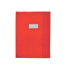 OXFORD STRONG LINE EXERCISE BOOK COVER - 24x32 - With bookmark flap - PVC - 150µ - Translucent - Red - 400006843_1100_1677234123