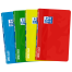 OXFORD OPENFLEX SMALL NOTEBOOK - 11x17cm - Polypro cover - Stapled - 5x5mm squares with margin - 96 pages - Assorted colours - 400019611_1200_1709027983