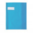 OXFORD SMS EXERCISE BOOK COVER - 17X22 - PVC - 120µ - Turquoise Blue - 400021207_8000_1577457870