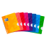 OXFORD OPENFLEX Libreta grapada - A5+ - Tapa de plástico - grapada - 4x4 con margen - 48 Hojas - Colores surtidos - 400026392_1200_1686200862