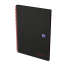OXFORD Black n'Red doppelspiralgebundenes Spiralheft - A4 - 8mm liniert - 70 Blatt - Optik Paper® - SCRIBZEE® kompatibel - Kunststoffbeschichtetes Hardcover - schwarz/rot - 400047608_1300_1686191223