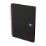 OXFORD Black n' Red Cahier - A5 - Couverture rigide - Reliure intégrale - Ligné - 140 pages - Compatible SCRIBZEE® - Noir - 400047651_1103_1686191268