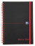 Oxford Black n' Red Spiralbuch - A5 - Liniert - 70 Blatt- Doppelspirale - Polypropylen Cover - SCRIBZEE® kompatibel - Schwarz - 400047655_1100_1653066135