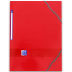 Chemise à élastique Oxford Color Life - A4 - Carte Pelliculée - Rouge - 400092949_1100_1686102175