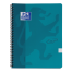 OXFORD Touch Cahier - A4 - Couverture Souple - Reliure intégrale - Quadrillé 5mm - 140 pages - Compatible SCRIBZEE® - Aqua - 400103996_1100_1686135145