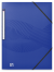 OXFORD OSMOSE 3-FLAP FOLDER - A4 - Polypropylene - Opaque - Blue - 400105132_8000_1561109828