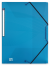 OXFORD OSMOSE 3-FLAP FOLDER - A4 - Polypropylene - Translucent - Turquoise blue - 400105133_8000_1561109831