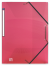 OXFORD OSMOSE 3-FLAP FOLDER - A4 - Polypropylene - Translucent - Pink - 400105136_8000_1561109840