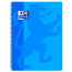 OXFORD CLASSIC Cuaderno espiral - Fº - Tapa de Plástico - Espiral - 4x4 con margen - 80 Hojas - TURQUESA - 400106965_1100_1686201407