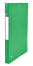 OXFORD Top File+ Sammelbox - A4 - Rückbreite 25mm - mit Gummiband - mit aufgeklebtem Rückenschild - mit drei Einschlagklappen - aus stabilem Karton - grün - 400114366_1300_1685150414
