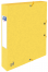 OXFORD Top File+ Sammelbox - A4 - Rückbreite 40mm - mit Gummiband - mit aufgeklebtem Rückenschild - mit drei Einschlagklappen - aus stabilem Karton - gelb - 400114369_1100_1562339741
