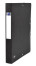OXFORD Top File+ Sammelbox - A4 - Rückbreite 40mm - mit Gummiband - mit aufgeklebtem Rückenschild - mit drei Einschlagklappen - aus stabilem Karton - schwarz - 400114370_1300_1677203090