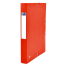 OXFORD Top File+ Sammelbox - A4 - Rückbreite 40mm - mit Gummiband - mit aufgeklebtem Rückenschild - mit drei Einschlagklappen - aus stabilem Karton - rot - 400114372_1300_1709548003