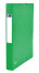 OXFORD Top File+ Sammelbox - A4 - Rückbreite 40mm - mit Gummiband - mit aufgeklebtem Rückenschild - mit drei Einschlagklappen - aus stabilem Karton - grün - 400114373_1300_1677203088