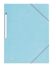 CHEMISE A ELASTIQUE OXFORD TOP FILE+ - A4 - Carte - Bleu pastel - 400115265_1101_1686151279