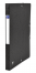 OXFORD Top File+ Sammelbox - A4 - Rückbreite 25mm - mit Gummiband - mit aufgeklebtem Rückenschild - mit drei Einschlagklappen - aus stabilem Karton - schwarz - 400115363_1300_1624378325