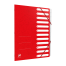 OXFORD Top File+ sorteermap - A4 - 12 vakken - met elastieksluiting - rood - 400116257_1100_1710265122
