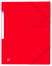 OXFORD Top File+ med gummiband – maPP med 3 klaffar – A4 röd filmX10 -  - 400116308_1100_1686091224