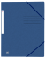 OXFORD Top File+-samlemappe med elastikker og 3 flapper A4 mørkeblå FilmX10 -  - 400116325_1100_1686091109