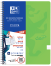 OXFORD Touch Spiraalblok - A4 - Soepele Kartonnen kaft - Dubbelspiraal - Gelijnd - 70 vel - SCRIBZEE® Compatible - Lime Groen - 400118800_1100_1686090218