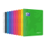 Oxford easyBook® Cahier - 24x32cm - Couverture plastique avec pochettes - Agrafé - Petits carreaux 5x5mm avec marge - 48 pages - Couleurs assorties - 400131015_1400_1709630572