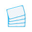OXFORD FLASH 2.0 flashcards - squared with turquoise frame, 7,5 x 12,5 cm, pack of 80 - 400133854_1200_1709285580
