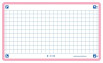 OXFORD Flash 2.0 Karteikarten - 75x125mm - 5mm kariert - SCRIBZEE® kompatibel - mit Rahmen - pink - Pack à 80 Stück - 400133857_1100_1677154953
