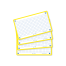 OXFORD FLASH 2.0 flashcards - squared with yellow frame, 7,5 x 12,5 cm, pack of 80 - 400133871_1200_1689090899