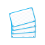 OXFORD FLASH 2.0 flashcards - ruled with turquoise frame, 7,5 x 12,5 cm, pack of 80 - 400133876_1200_1689090904