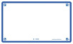 OXFORD FLASH 2.0 flashcards - blank with navy frame, 7,5 x 12,5 cm, pack of 80 - 400133887_1100_1677154982