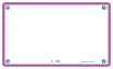 OXFORD FLASH 2.0 flashcards - blank with purple frame, 7,5 x 12,5 cm, pack of 80 - 400133890_1100_1686092785