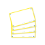 Flashcards FLASH 2.0 OXFORD - 80 cartes 7,5 x 12,5 cm - cadre jaune - uni blanc - 400133895_1200_1689090886