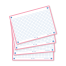 Flashcards FLASH 2.0 OXFORD - 80 cartes 10,5 x 14,8 cm - cadre rose clair - petits carreaux - 400133903_1200_1689090961