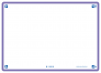 OXFORD FLASH 2.0 flashcards - blank with violet frame, 10,5 x 14,8 cm, pack of 80 - 400133933_1100_1573415733